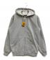 CarHartt（カーハート）の古着「Loose Fit Midweight Full Zip Hoodie」｜ライトグレー