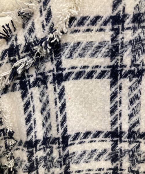 darich（ダーリッチ）darich (ダーリッチ) ツイードジャケット ホワイト サイズ:Fの古着・服飾アイテム