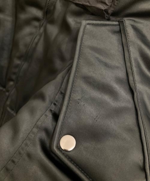 OMMO（オーエムエムオー）OMMO (オーエムエムオー) TRIANGLE PANEL SATIN BZ ネイビー サイズ:Fの古着・服飾アイテム