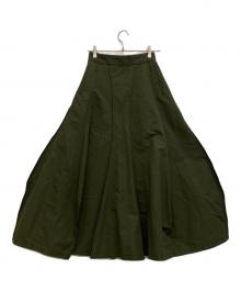 UN3D.（アンスリード）の古着「ロングスカート」｜オリーブ