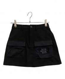 RUFFLOG（ラフロッグ）の古着「ハイパーストレッチゴルフスカート」｜ブラック