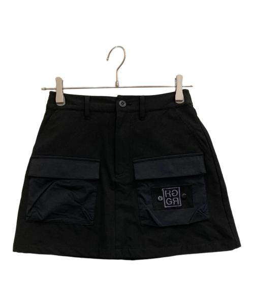 RUFFLOG（ラフロッグ）RUFFLOG (ラフロッグ) ハイパーストレッチゴルフスカート ブラック サイズ:Sの古着・服飾アイテム