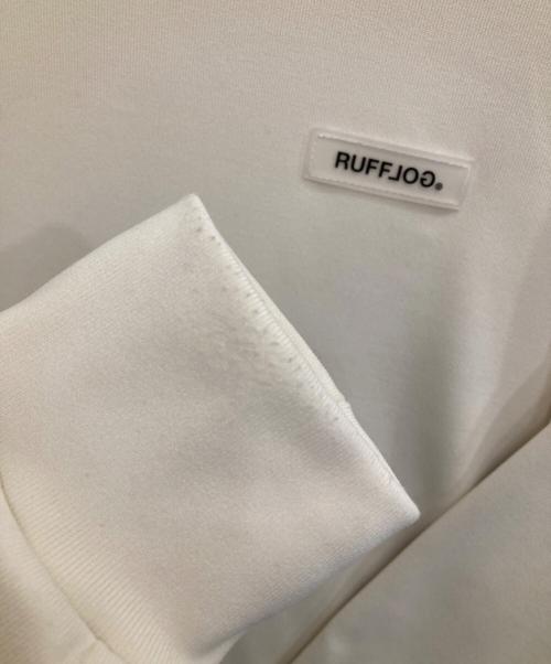 RUFFLOG（ラフロッグ）RUFFLOG (ラフロッグ) モックネックニット ホワイト サイズ:Sの古着・服飾アイテム