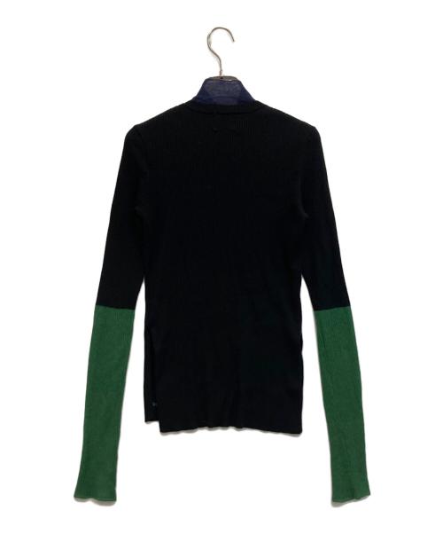 OMMO（オーエムエムオー）OMMO (オーエムエムオー) SHEER LAYERED TURTLE KT ブラック サイズ:Fの古着・服飾アイテム