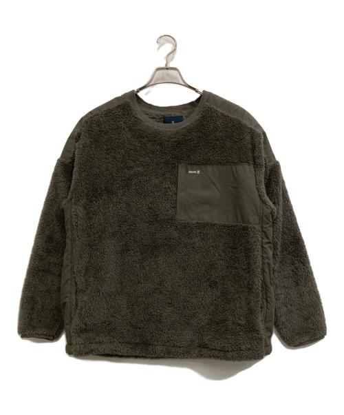 ROARK REVIVAL（ロアークリバイバル）ROARK REVIVAL (ロアークリバイバル) プルオーバーフリース オリーブ サイズ:Lの古着・服飾アイテム