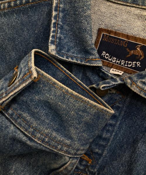 MUSTANG（マスタング）MUSTANG (マスタング) デニムジャケット インディゴ サイズ:Mの古着・服飾アイテム