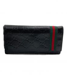 GUCCI（グッチ）の古着「長財布」｜ブラック