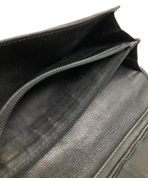 GUCCI（グッチ）GUCCI (グッチ) 長財布 ブラックの古着・服飾アイテム