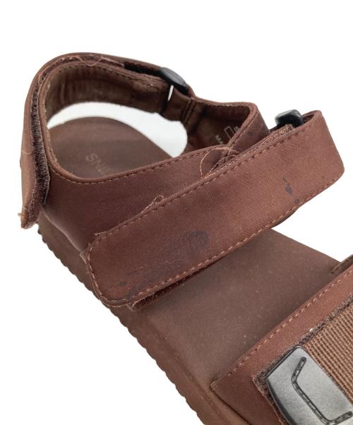 Snidel（スナイデル）Snidel (スナイデル) 厚底サンダル ブラウン サイズ:23.5の古着・服飾アイテム