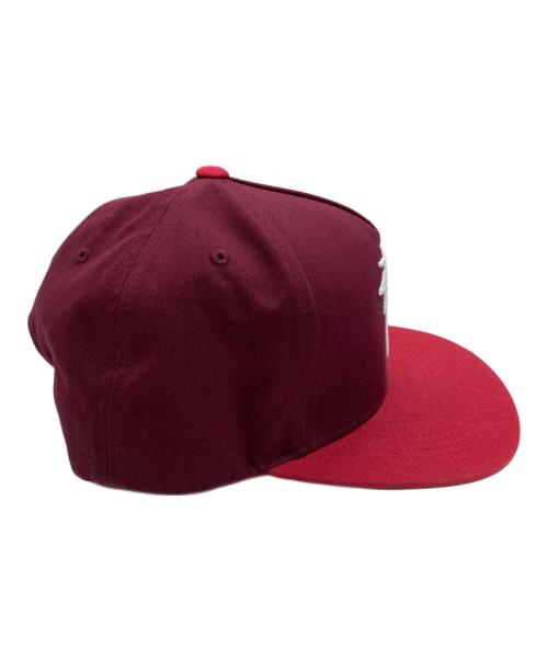 stussy（ステューシー）stussy (ステューシー) STOCK LOCK SP17 CAP レッド 未使用品の古着・服飾アイテム