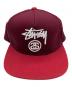 stussy (ステューシー) STOCK LOCK SP17 CAP レッド 未使用品：5000円