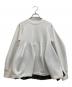 OMMO（オーエムエムオー）の古着「FLASK PATTERN PADDING TOP」｜ホワイト