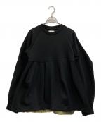 OMMOオーエムエムオー）の古着「FLASK PATTERN PADDING TOP」｜ブラック