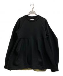OMMO（オーエムエムオー）の古着「FLASK PATTERN PADDING TOP」｜ブラック