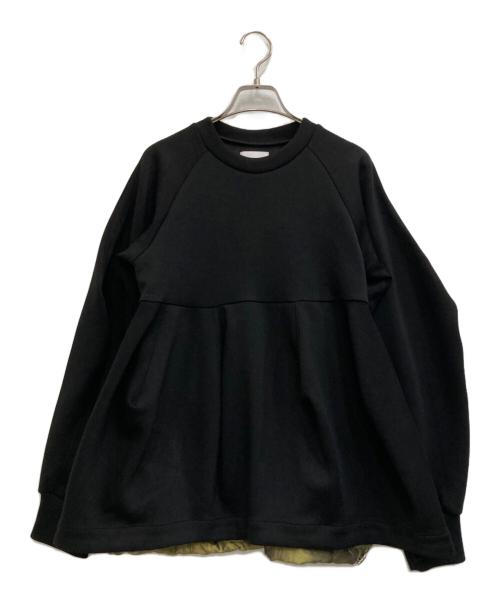 OMMO（オーエムエムオー）OMMO (オーエムエムオー) FLASK PATTERN PADDING TOP ブラック サイズ:Fの古着・服飾アイテム