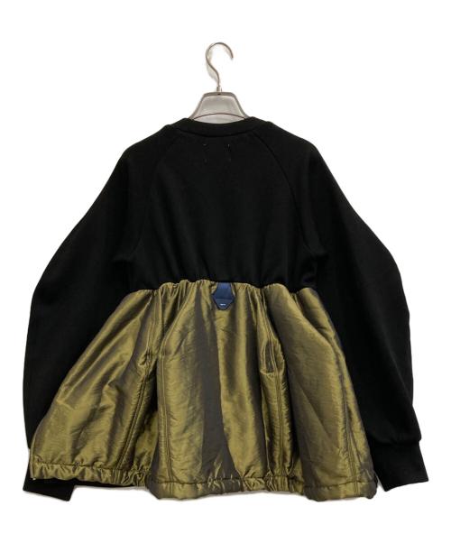 OMMO（オーエムエムオー）OMMO (オーエムエムオー) FLASK PATTERN PADDING TOP ブラック サイズ:Fの古着・服飾アイテム
