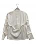 OMMO (オーエムエムオー) TUCK LONG SLEEVE TOP ホワイト サイズ:F：12000円