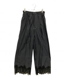 PRANK PROJECT（プランクプロジェクト）の古着「Cotton Cupro Pajama Pants」｜ブラック