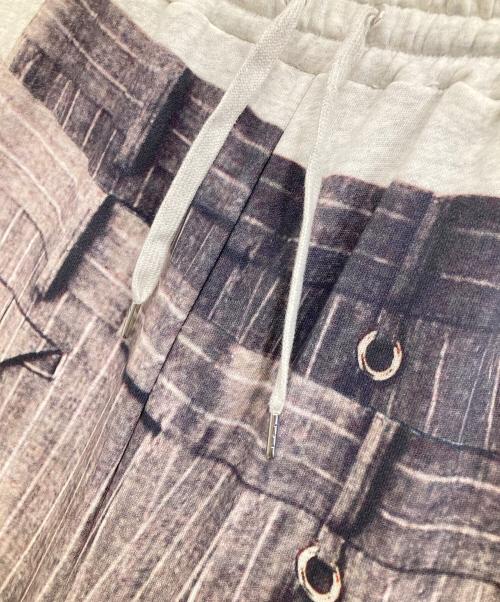 PRANK PROJECT（プランクプロジェクト）PRANK PROJECT (プランクプロジェクト) Slacks Print Sweat Pants グレー サイズ:38の古着・服飾アイテム