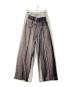 PRANK PROJECT（プランクプロジェクト）の古着「Slacks Print Sweat Pants」｜グレー