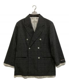中古・古着通販】CLANE (クラネ) OVER SHOULDER PEAKED LAPEL COAT
