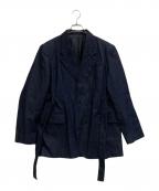 MAISON SPECIALメゾンスペシャル）の古着「Rigid Tailored Jacket」｜インディゴ