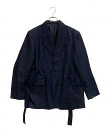 MAISON SPECIAL（メゾンスペシャル）の古着「Rigid Tailored Jacket」｜インディゴ