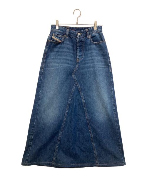 DIESEL（ディーゼル）DIESEL (ディーゼル) デニムスカート インディゴ サイズ:24の古着・服飾アイテム