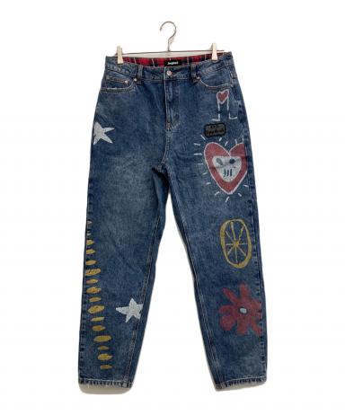 中古・古着通販】Desigual (デシグアル) アートデニムパンツ