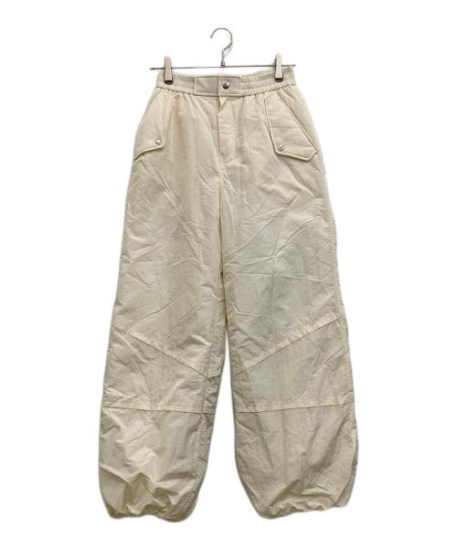OMMO（オーエムエムオー）OMMO (オーエムエムオー) PADDING BALLOON PT アイボリー サイズ:38の古着・服飾アイテム
