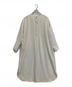 JOURNAL STANDARDジャーナルスタンダード）の古着「長袖ワンピース」｜ホワイト