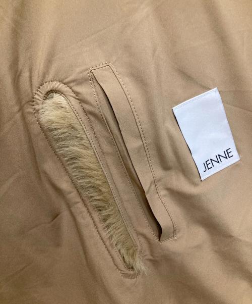 JENNE（ジェンヌ）JENNE (ジェンヌ) リッチボリュームファーケープ ブラウン サイズ:FREEの古着・服飾アイテム
