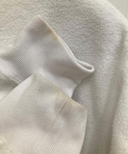 POLO RALPH LAUREN（ポロ・ラルフローレン）POLO RALPH LAUREN (ポロ・ラルフローレン) フリースパーカー ホワイト サイズ:Mの古着・服飾アイテム