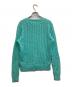 POLO RALPH LAUREN (ポロ・ラルフローレン) ケーブルニット ミントグリーン サイズ:-：5000円