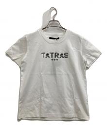TATRAS（タトラス）の古着「ロゴTシャツ」｜ホワイト
