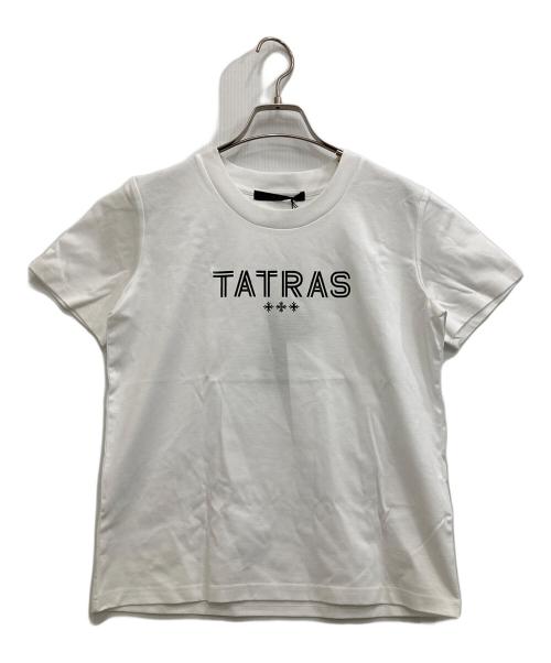 TATRAS（タトラス）TATRAS (タトラス) ロゴTシャツ ホワイト サイズ:1の古着・服飾アイテム