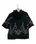 GALFY (ガルフィー) 半袖パーカー ブラック サイズ:L：5000円