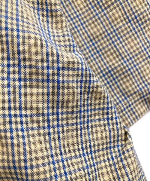 PLEASURES（プレジャーズ）PLEASURES (プレジャーズ) 半袖シャツ ブルー×イエロー サイズ:-の古着・服飾アイテム