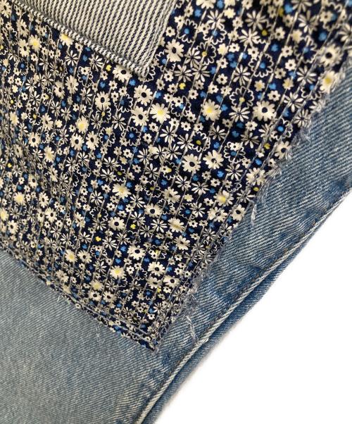 LEVI'S PReMIUM（リーバイス プレミアム）LEVI'S PReMIUM (リーバイス プレミアム) パッチワークデニムパンツ インディゴ サイズ:SIZE W34×L32の古着・服飾アイテム