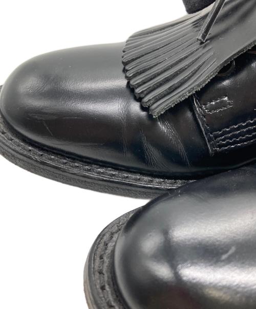 YUKETEN（ユケテン）YUKETEN (ユケテン) レザーシューズ ブラック サイズ:SIZE 5の古着・服飾アイテム