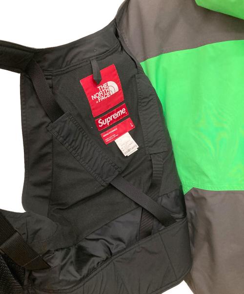 THE NORTH FACE（ザ ノース フェイス）THE NORTH FACE (ザ ノース フェイス) Supreme (シュプリーム) RTG Jacket+Vest グリーン×ブラック サイズ:Lの古着・服飾アイテム