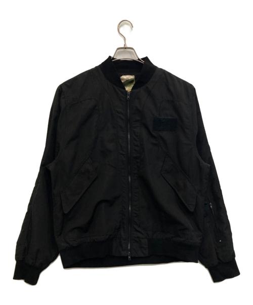 B.BALLSY（ボールジーブラザーズ）B.BALLSY (ボールジーブラザーズ) フライトジャケット ブラック サイズ:Lの古着・服飾アイテム
