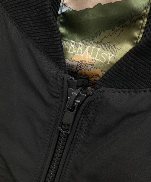 B.BALLSY（ボールジーブラザーズ）B.BALLSY (ボールジーブラザーズ) フライトジャケット ブラック サイズ:Lの古着・服飾アイテム