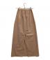 MM6 Maison Margiela (エムエムシックスメゾンマルジェラ) バックスリットロングスカート ベージュ サイズ:38：8000円