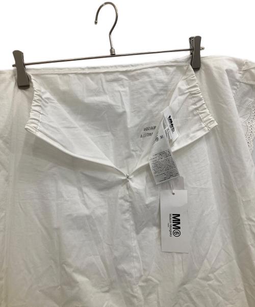 MM6 Maison Margiela（エムエムシックスメゾンマルジェラ）MM6 Maison Margiela (エムエムシックスメゾンマルジェラ) レースワンピース ホワイト サイズ:36の古着・服飾アイテム