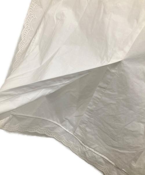 MM6 Maison Margiela（エムエムシックスメゾンマルジェラ）MM6 Maison Margiela (エムエムシックスメゾンマルジェラ) レースワンピース ホワイト サイズ:36の古着・服飾アイテム