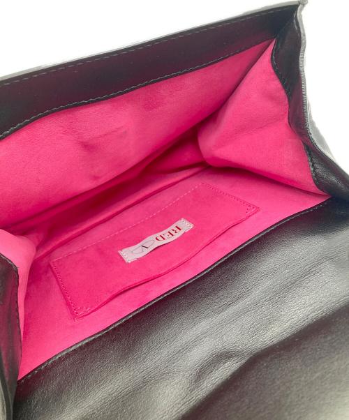 RED VALENTINO（レッドヴァレンティノ）RED VALENTINO (レッドヴァレンティノ) ショルダーバッグ ブラックの古着・服飾アイテム