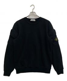STONE ISLAND（ストーンアイランド）の古着「BRUSHED ORGANIC COTTON FLEECE」｜ブラック
