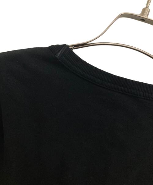 STONE ISLAND（ストーンアイランド）STONE ISLAND (ストーンアイランド) BRUSHED ORGANIC COTTON FLEECE ブラック サイズ:Mの古着・服飾アイテム