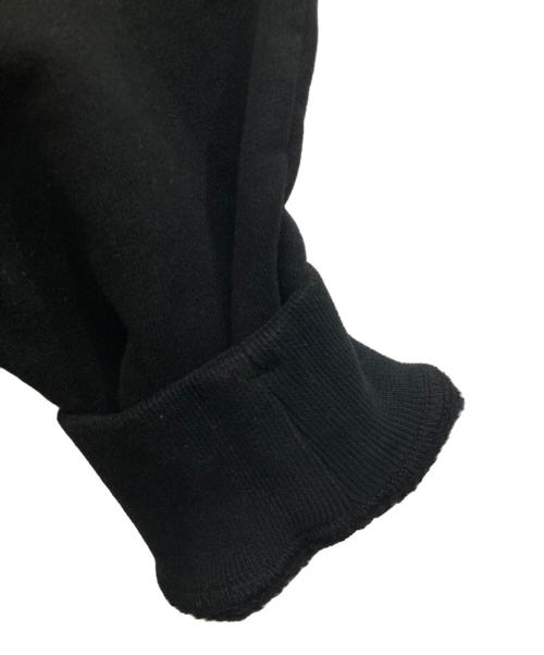 STONE ISLAND（ストーンアイランド）STONE ISLAND (ストーンアイランド) BRUSHED ORGANIC COTTON FLEECE ブラック サイズ:Mの古着・服飾アイテム